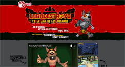 Desktop Screenshot of lobodestroyo.com